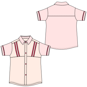 Fashion sewing patterns for GIRLS Shirts Shirt 7034